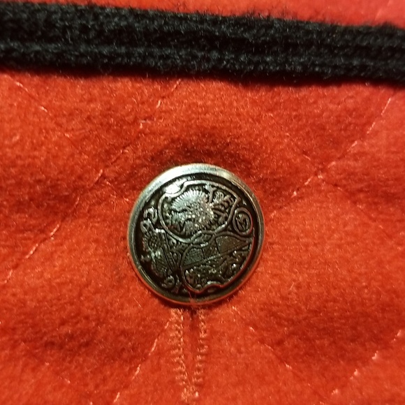 Sz L Beautiful Austrian Made Wool Quilted Jacket - Picture 3 of 9